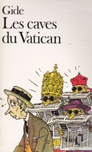 couverture réduite de 'Les caves du Vatican' - couverture livre occasion