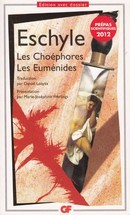 Les Choéphores - Les Euménides - couverture livre occasion