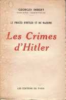 Les Crimes d'Hitler - couverture livre occasion