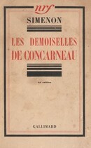 Les demoiselles de Concarneau - couverture livre occasion