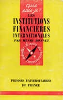 Les Institutions Financières Internationales - couverture livre occasion