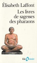 Les livres de sagesses des pharaons - couverture livre occasion