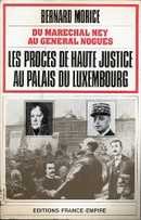 Les procès de haute justice au Palais du Luxembourg - couverture livre occasion