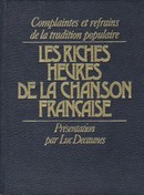 Les riches heures de la chanson française - couverture livre occasion