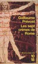 Les sept crimes de Rome - couverture livre occasion
