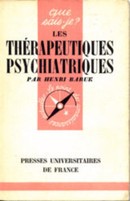 Les thérapeutiques psychiatriques - couverture livre occasion