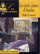 Les trois crimes d'Anubis - couverture livre occasion