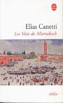 couverture réduite de 'Les Voix de Marrakech' - couverture livre occasion