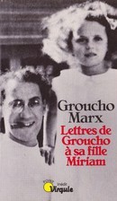 Lettres de Groucho à sa fille Miriam - couverture livre occasion