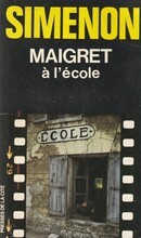 Maigret à l'école - couverture livre occasion