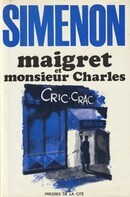 Maigret et monsieur Charles - couverture livre occasion