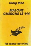 Malone cherche le 114 - couverture livre occasion