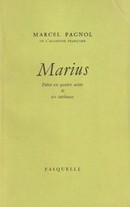 Marius - Fanny - César - couverture livre occasion