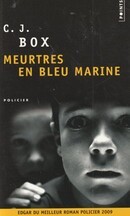 Meurtres en bleu marine - couverture livre occasion