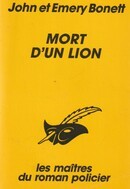 Mort d'un lion - couverture livre occasion