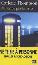 Ne ferme pas les yeux - couverture livre occasion