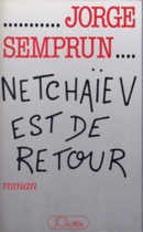 Netchaïev est de retour - couverture livre occasion