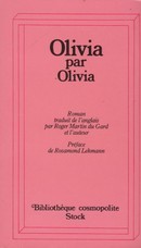 Olivia par Olivia - couverture livre occasion