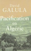 Pacification en Algérie - couverture livre occasion