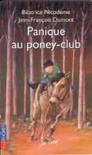 Panique au poney-club - couverture livre occasion