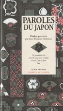 Paroles du Japon - couverture livre occasion