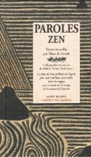 Paroles Zen - couverture livre occasion