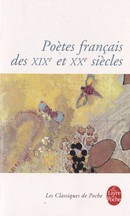 couverture réduite de 'Poètes français des XIXe et XXe siècles' - couverture livre occasion