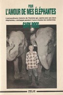 Pour l'amour de mes éléphantes - couverture livre occasion