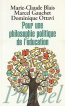 Pour une philosophie politique de l'éducation - couverture livre occasion