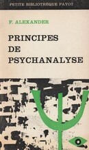 Principes de psychanalyse - couverture livre occasion