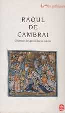 Raoul de Cambrai - couverture livre occasion