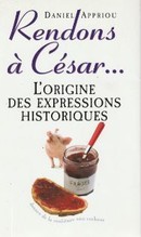 Rendons à César... - couverture livre occasion