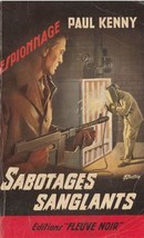 Sabotages sanglants - couverture livre occasion