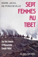 Sept femmes au Tibet - couverture livre occasion