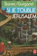 Si je t'oublie Jérusalem - couverture livre occasion