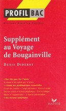 couverture réduite de 'Supplément au voyage de Bougainville' - couverture livre occasion