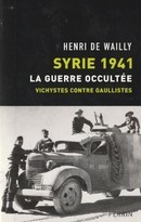 Syrie 1941 : La guerre occultée - couverture livre occasion