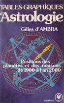 Tables graphiques d'Astrologie - couverture livre occasion