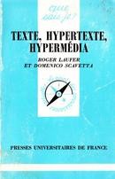 Texte, Hypertexte, Hypermedia - couverture livre occasion