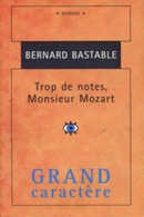 Trop de notes Monsieur Mozart - couverture livre occasion