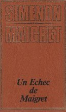 Un échec de Maigret - couverture livre occasion