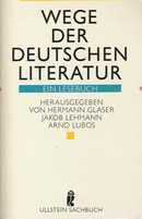 Wege der Deutschen Literatur - couverture livre occasion